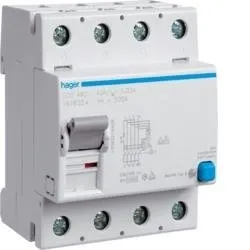 Fehlerstromschutzschalter 2P 25A/30mA Typ AC Hager CDC425J