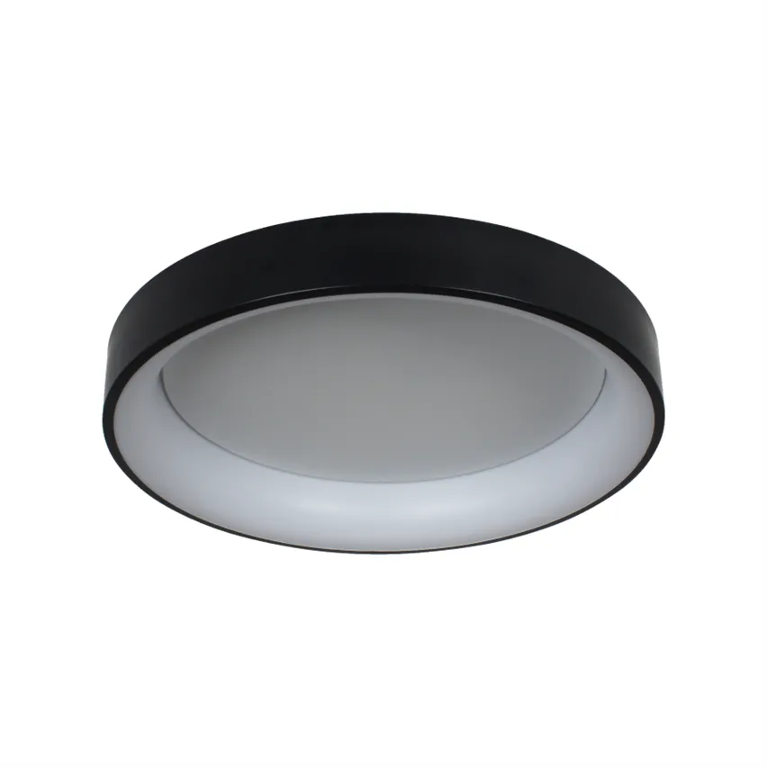 GEORGIA 60 LED 36W 2400lm 3000K Leuchte Prestige LP-049/1C BK rund schwarz plafond