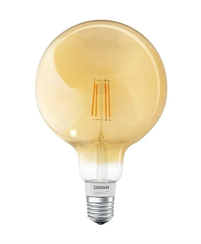 GOLD 5.5W E27 SMART+ Filament Globe Dimmbare Bluetooth LED-Lampe OSRAM