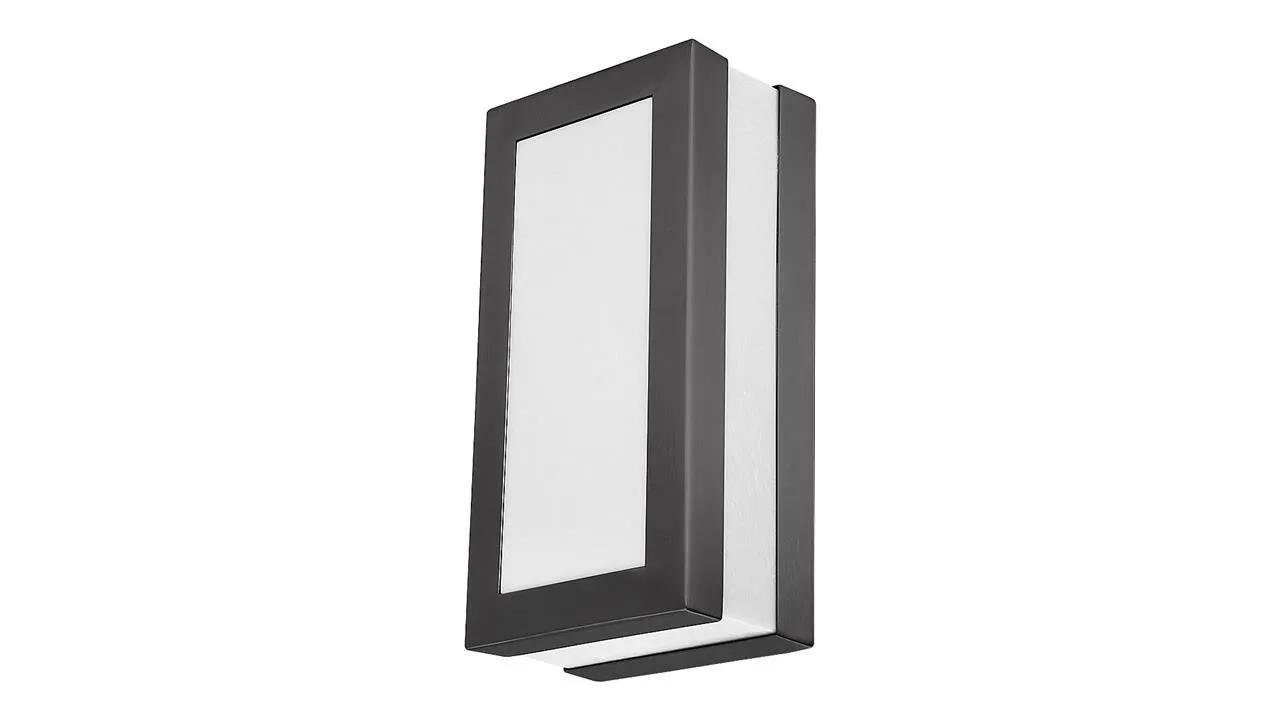 Garten-Wandleuchte STUTTGART anthrazit E27 14W IP44 Rabalux