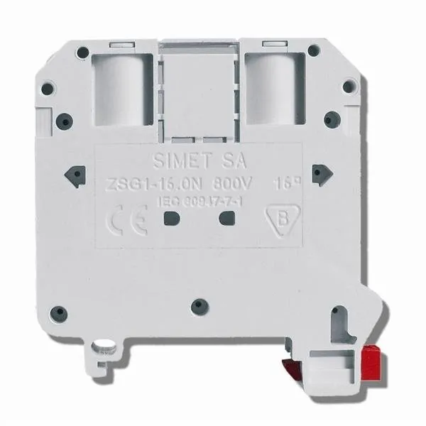 Gewindeschienenkupplung, Serie NEW, 16,0 mm2, TS 35, 1 Spur