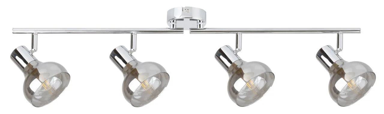 HOLLY Deckenleuchte chrom 4x E14 40W IP20 Rabalux