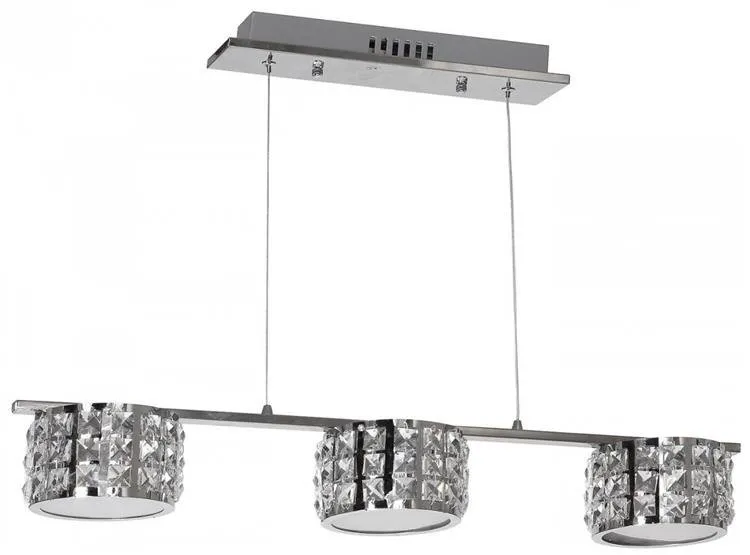 Hängeleuchte ALEX 367 3X5W LED chrom 4000K Milagro