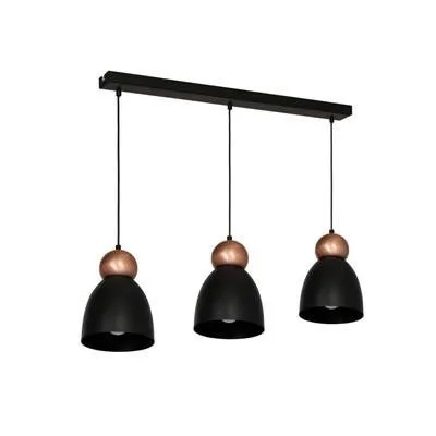 Hängeleuchte TAURUS chrom 3x E27 60W IP20 Milagro