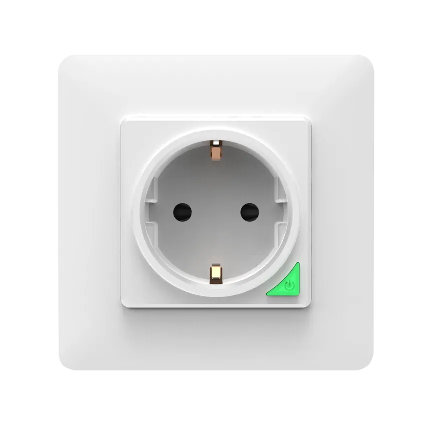 Intelligente Einzel-Unterputzsteckdose Wi-Fi TUYAsmart weiß