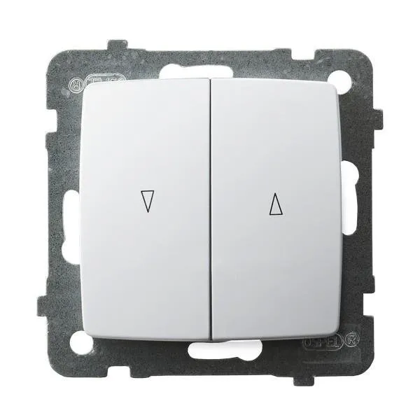 Jalousie Taster weiss Ospel Karo ŁP-7S/m/00