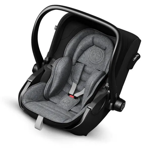 Kiddy Evoluna I-Size 2 Autositz 0-13kg Grau Melange - Icy Grey