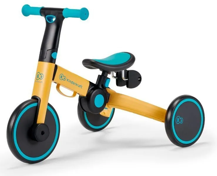 Kinderkraft 4TRIKE Dreirad Primelgelb