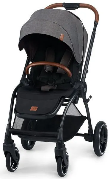 Kinderkraft Evolution Kinderwagen + Cocoon Platinum Grey
