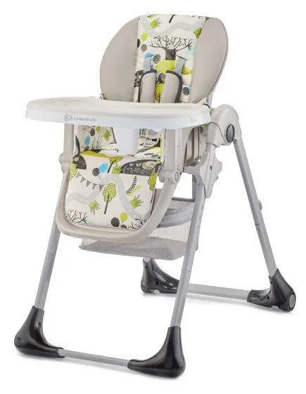 Kinderkraft Tastee Fütterungsstuhl Grüner Baum