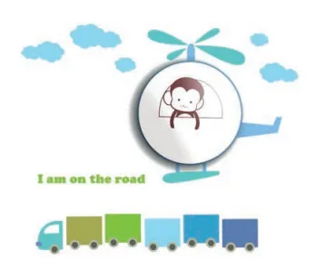 Kinderlampe HELICOPTER 144 0.6W LED mehrfarbig IP20 Milagro