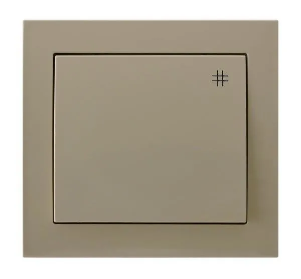 Kreuzschalter beige Ospel Kier ŁP-4W/01
