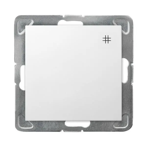 Kreuzschalter weiss Ospel Impression ŁP-4Y/m/00