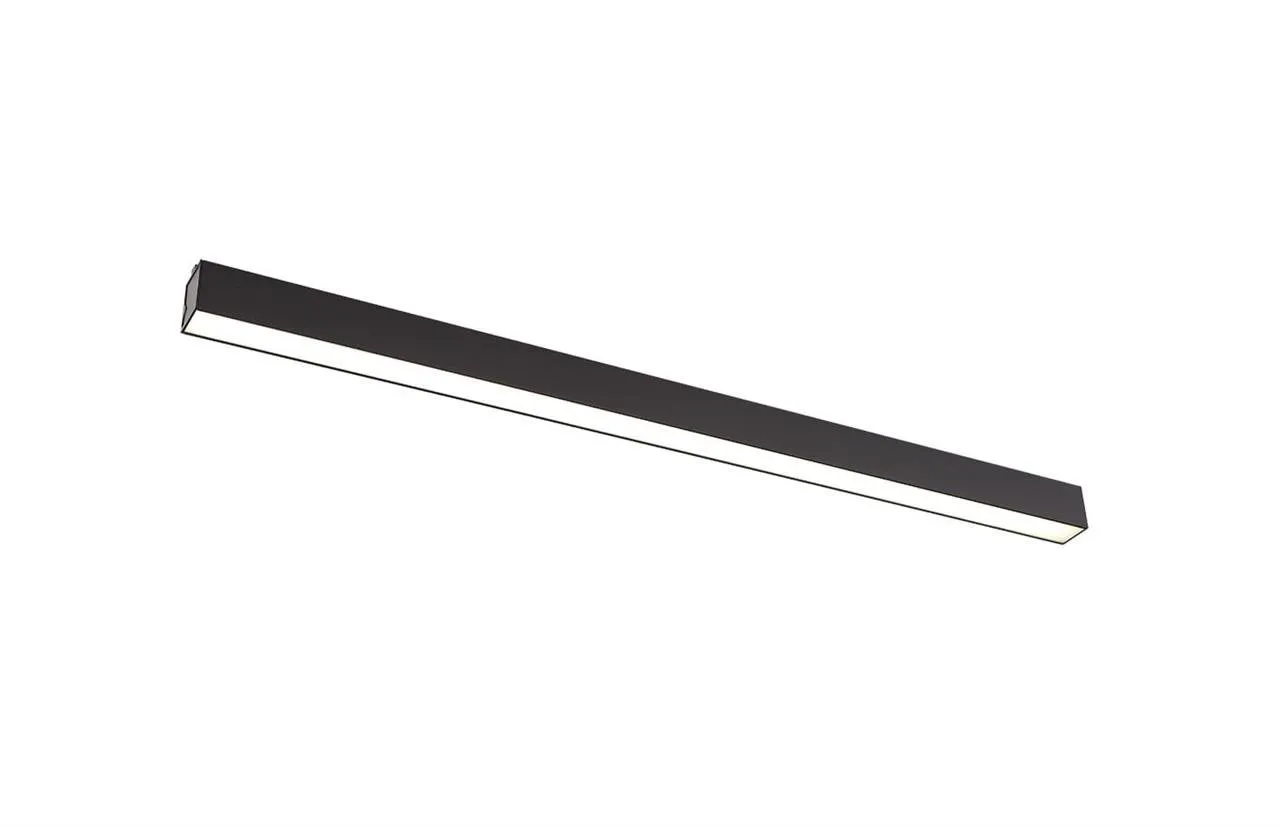 LINEAR LED-Deckenleuchte 36W 4000K 2700lm schwarz Maxlight C0175