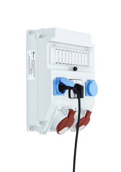 LOP Gebäudeverteiler L0P Fenster 11 Module 1x32A/5P, 1x16A/5P, 2x230V