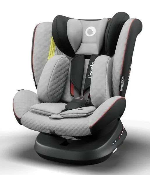 Lionelo Bastiaan One Grey Stone Black - Autokindersitz 0-36 kg