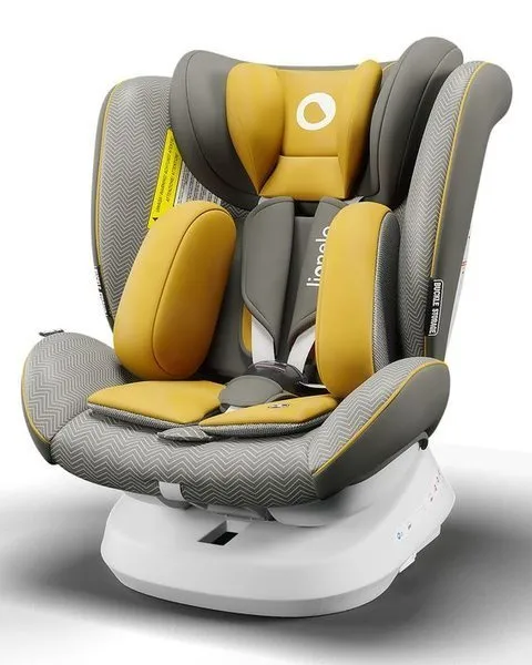 Lionelo Bastiaan One Yellow Mustard - Autokindersitz 0-36 kg