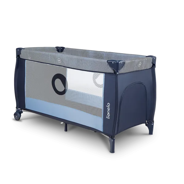 Lionelo Sven Plus Babyreisebett Navy Blue