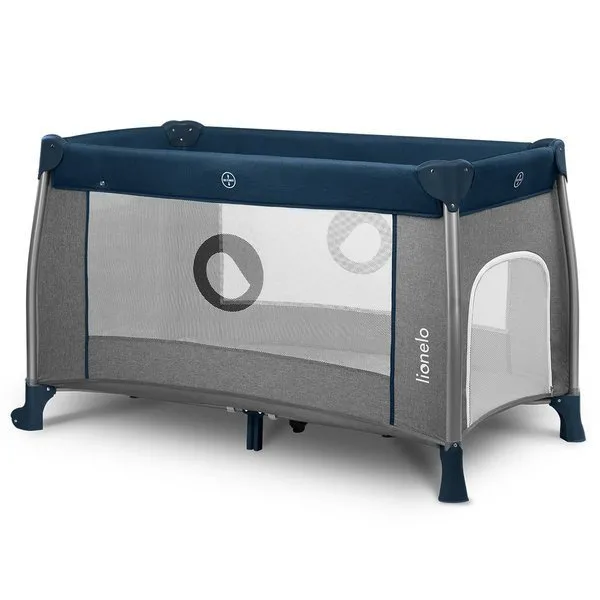 Lionelo Thomi Babyreisebett Navy Blue