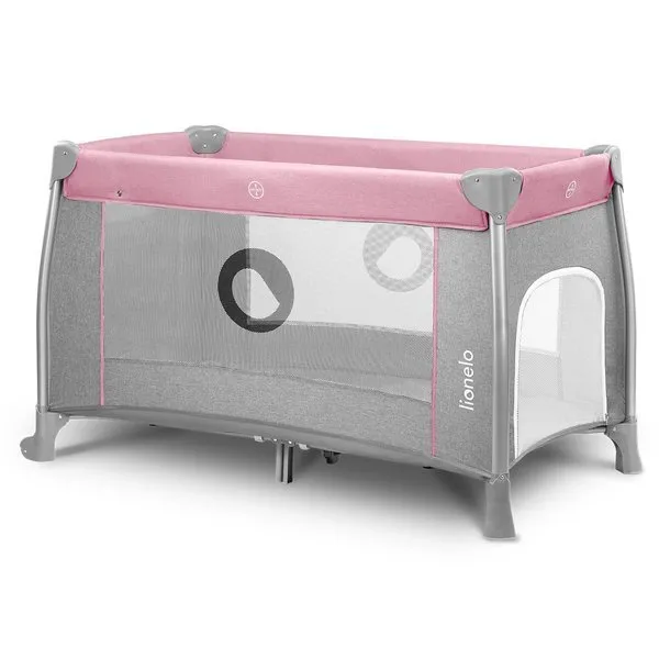 Lionelo Thomi Babyreisebett Pink Baby