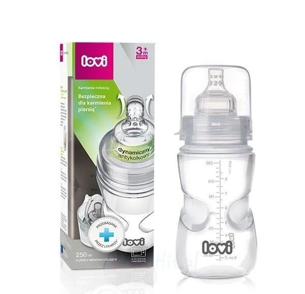 Lovi Selbst-sterilisierende Mikrowellenflasche 250ml 21/571