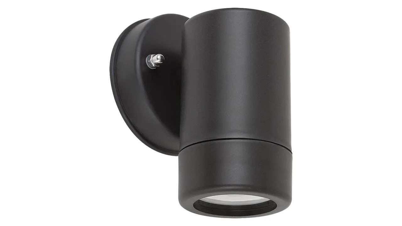 MEDINA Außenwandleuchte schwarz GU10 10W IP44 Rabalux