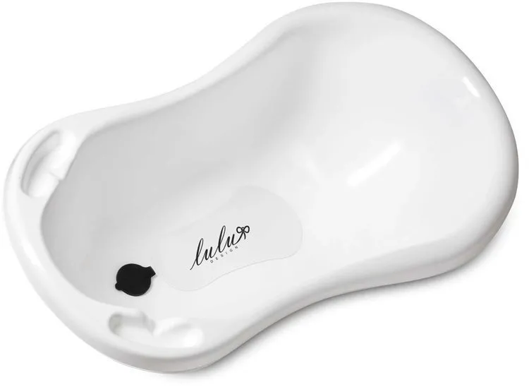 Maltex Lulu Badewanne mit Stöpsel und Anti-Rutsch-Matte 84 cm