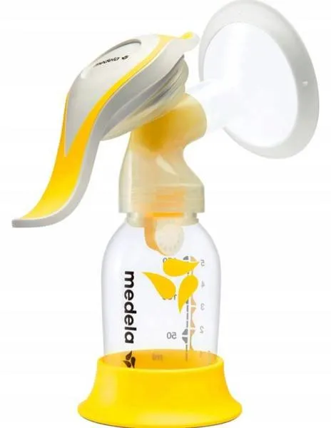 Medela Harmony Flex Manuelle Milchpumpe mit Basis-Zubehör