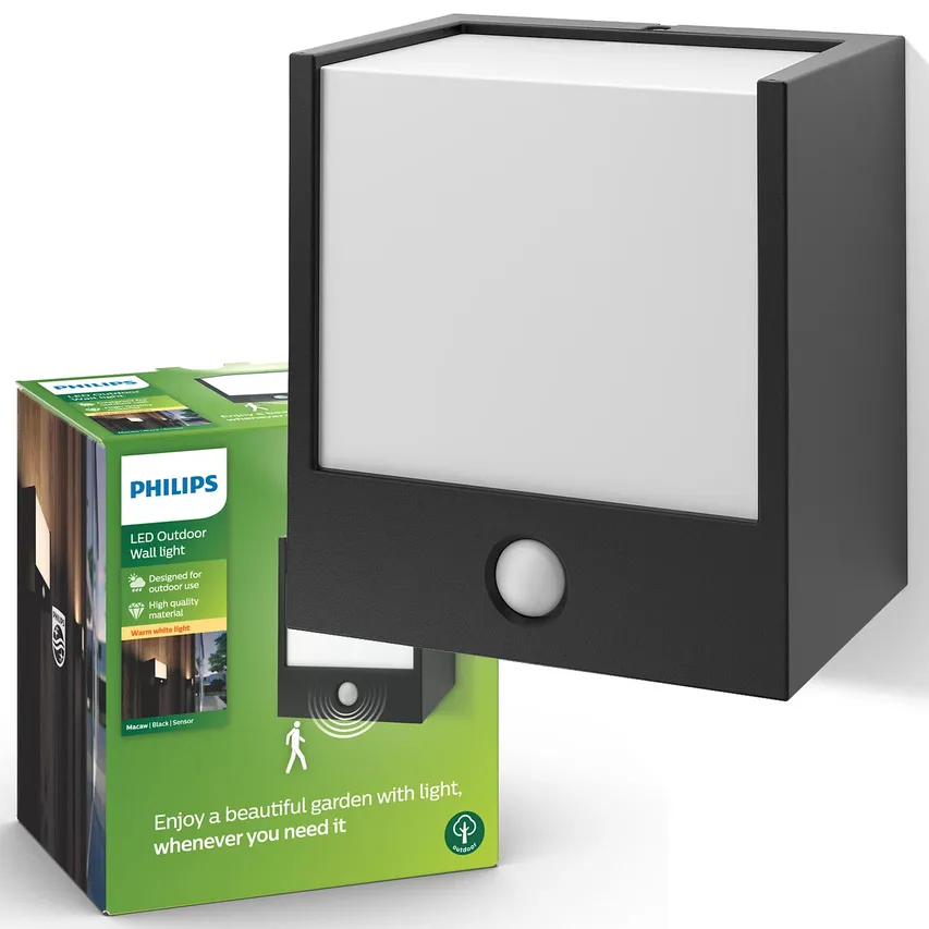 MyGarden Macaw IR LED-Wandleuchte 173173016 Philips