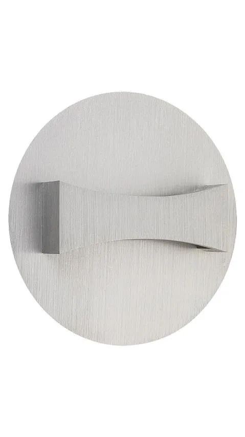 NEVILLE Innenwandleuchte gebürstetes Aluminium 6W 220lm 3000K IP20 Rabalux