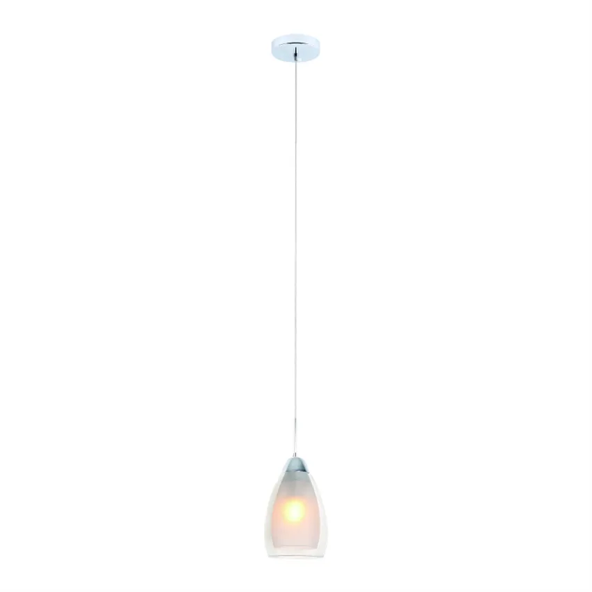 NIKI 1 chrom/transparent E14 40W Pendelleuchte Light Prestige LP-567/1P transp