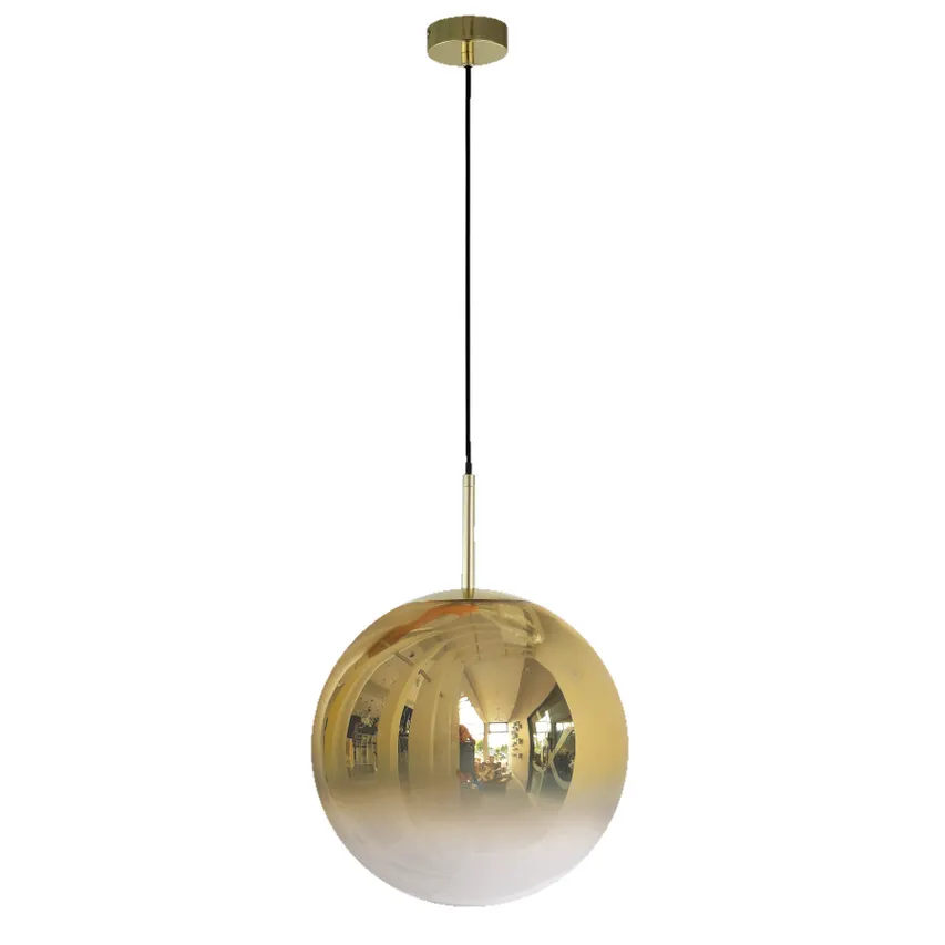 PALLA E27 Gold Kugel Pendelleuchte Light Prestige LP-2844/1P GD
