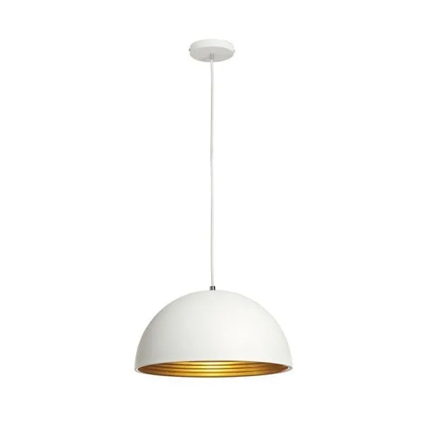 Pendelleuchte FORCHINI M PD-2 40cm weiß/gold, E27 SLV 155911