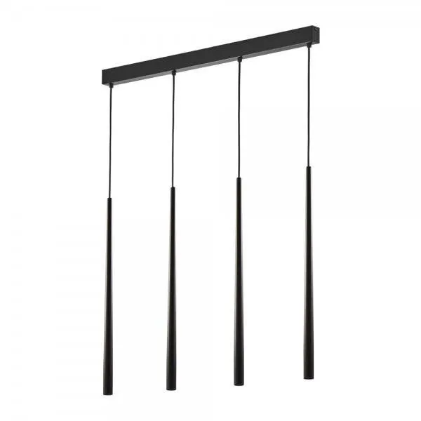 Piano Pendelleuchte Schwarz 4xG9 TK Lighting