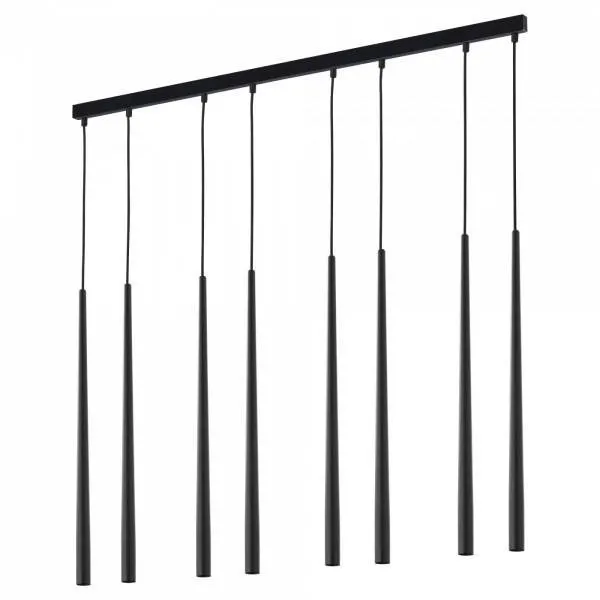 Piano Pendelleuchte Schwarz G9 TK Lighting