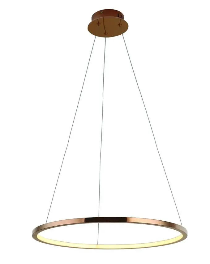 QUEEN LED-Pendelleuchte 14W 3000K 1400lm DIM Kupfer Maxlight P0243D