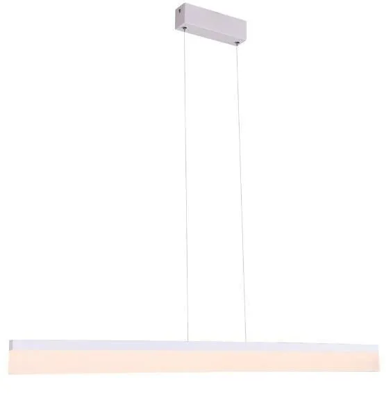 RAPID LED große Pendelleuchte 36W 3000K 2590lm weiß Maxlight P0155