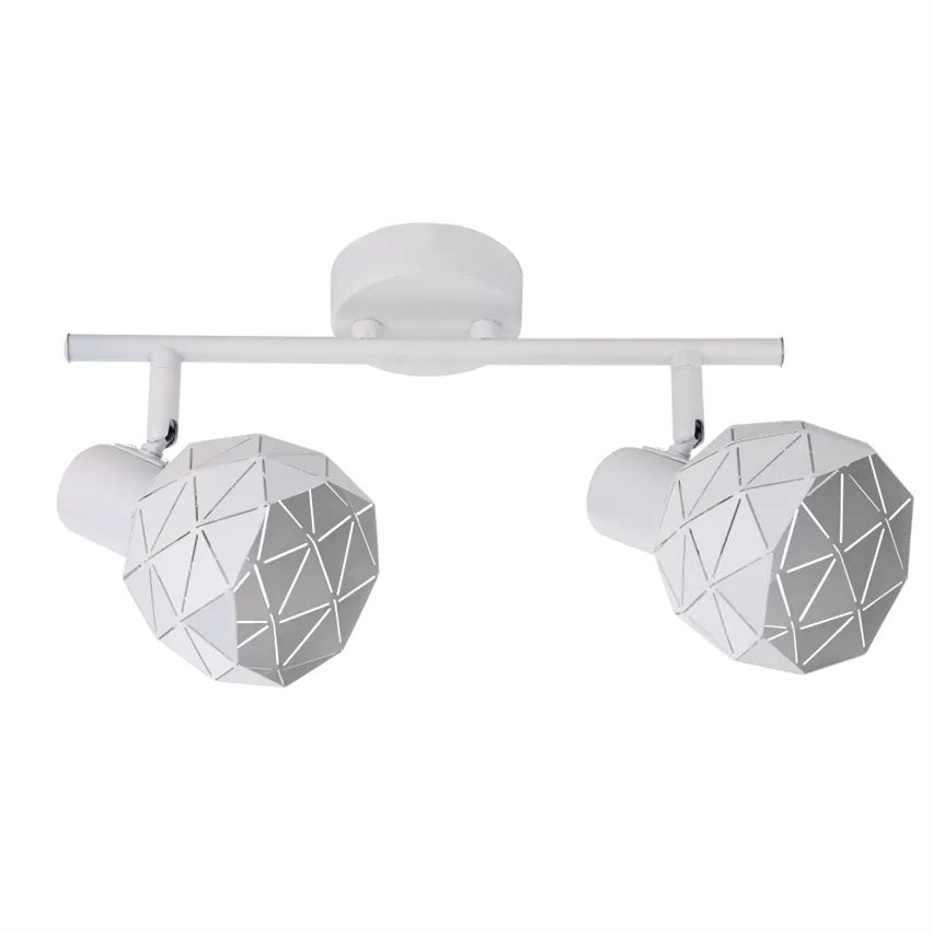 REUS Deckenleuchte weiß 2x E14 40W Light Prestige LP-8069/2WS WH