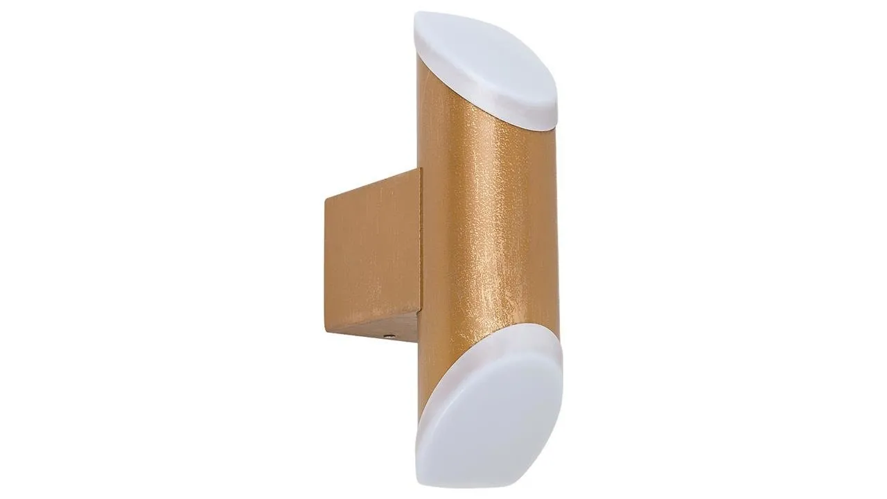 REYNOSA LED-Außenwandleuchte gold ocker 6W 270lm 3000K IP44 Rabalux