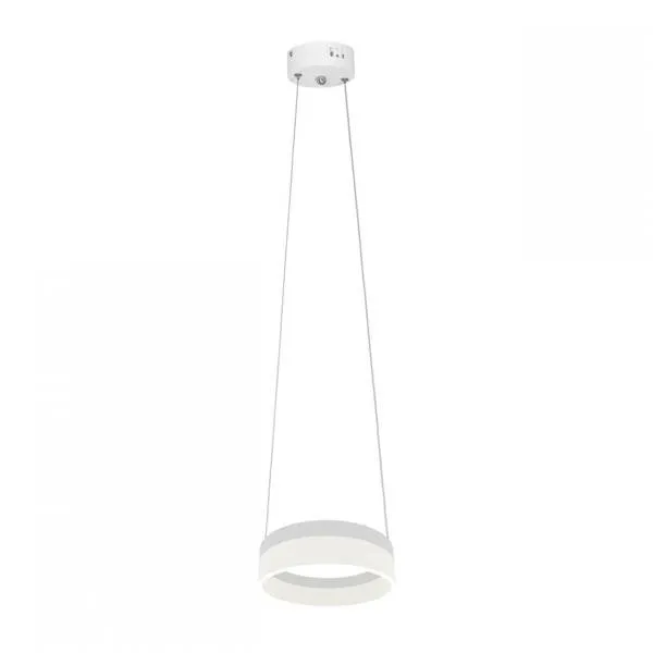 RING 12W LED-Pendelleuchte weiß IP20 4000K Milagro