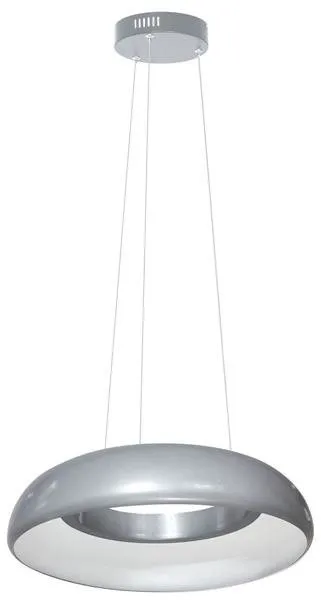 RONDO GREY 12W LED-Pendelleuchte grau IP20 4000K Milagro