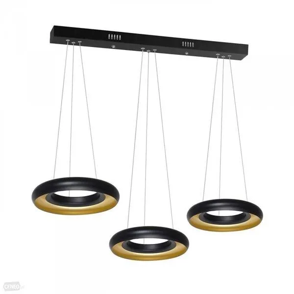 RONDO NERO 36W LED-Pendelleuchte IP20 4000K Milagro