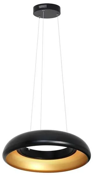 RONDO NERO 36W LED-Pendelleuchte schwarz IP20 4000K Milagro