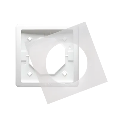 Rahmen 1fach IP44 weiß Kontakt Simon BMR1B/11