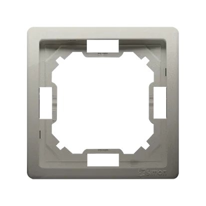 Rahmen 1fach satin met. Kontakt Simon BMR1/29