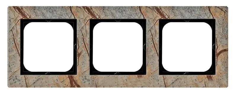 Rahmen 3-fach Stein (forest) Ospel Sonata R-3RK/36