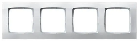 Rahmen 4-fach weiss Ospel Karo R-4S/00
