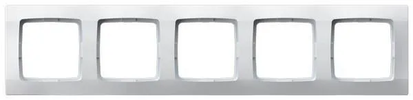 Rahmen 5-fach weiss Ospel Karo R-5S/00