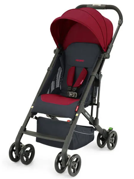 Recaro Easylife 2 Kinderwagen Select Granat Rot