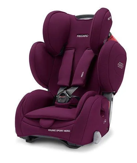 Recaro Young Sport Hero Kindersitz 9-36kg Core Very Berry